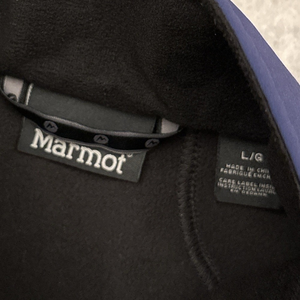 Marmot Gravity Softshell Jacket Mens Large Blue F… - image 2